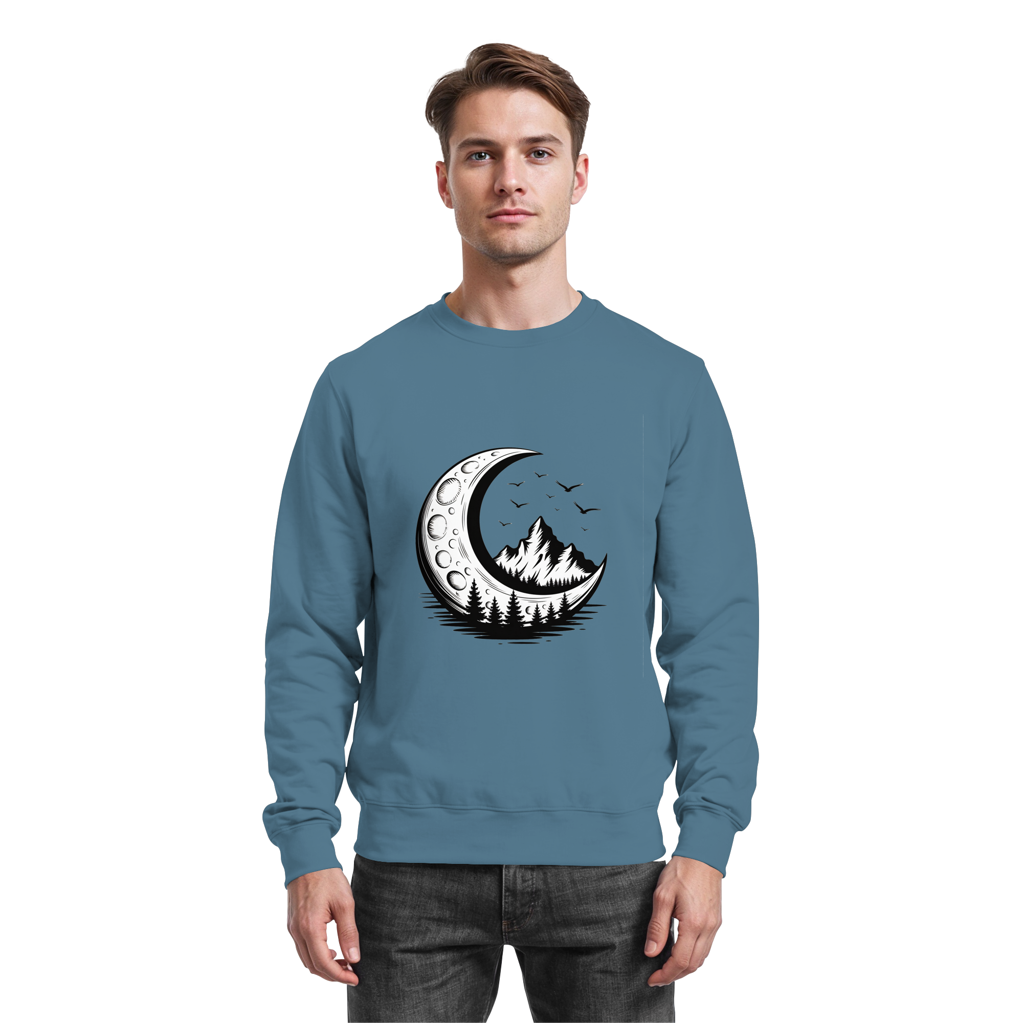 Crescent Peak Sweatshirt - Arvenzo