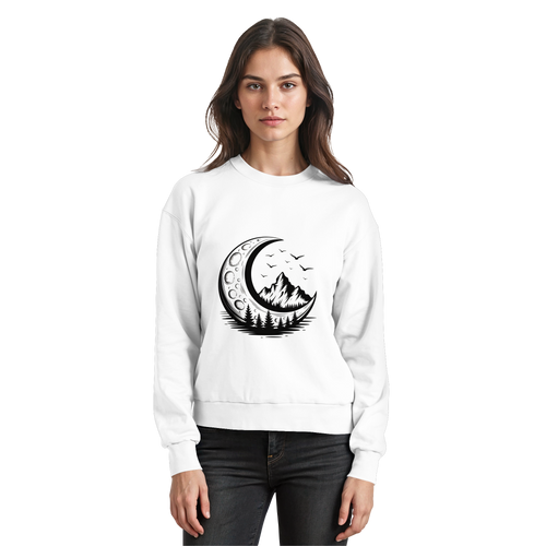 Crescent Peak Sweatshirt - Arvenzo